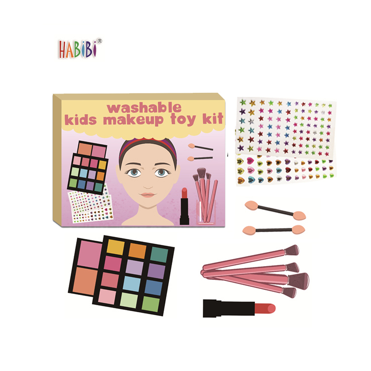 Мода красота туалетный столик набор составляют игрушки Девушка Make Up Toy