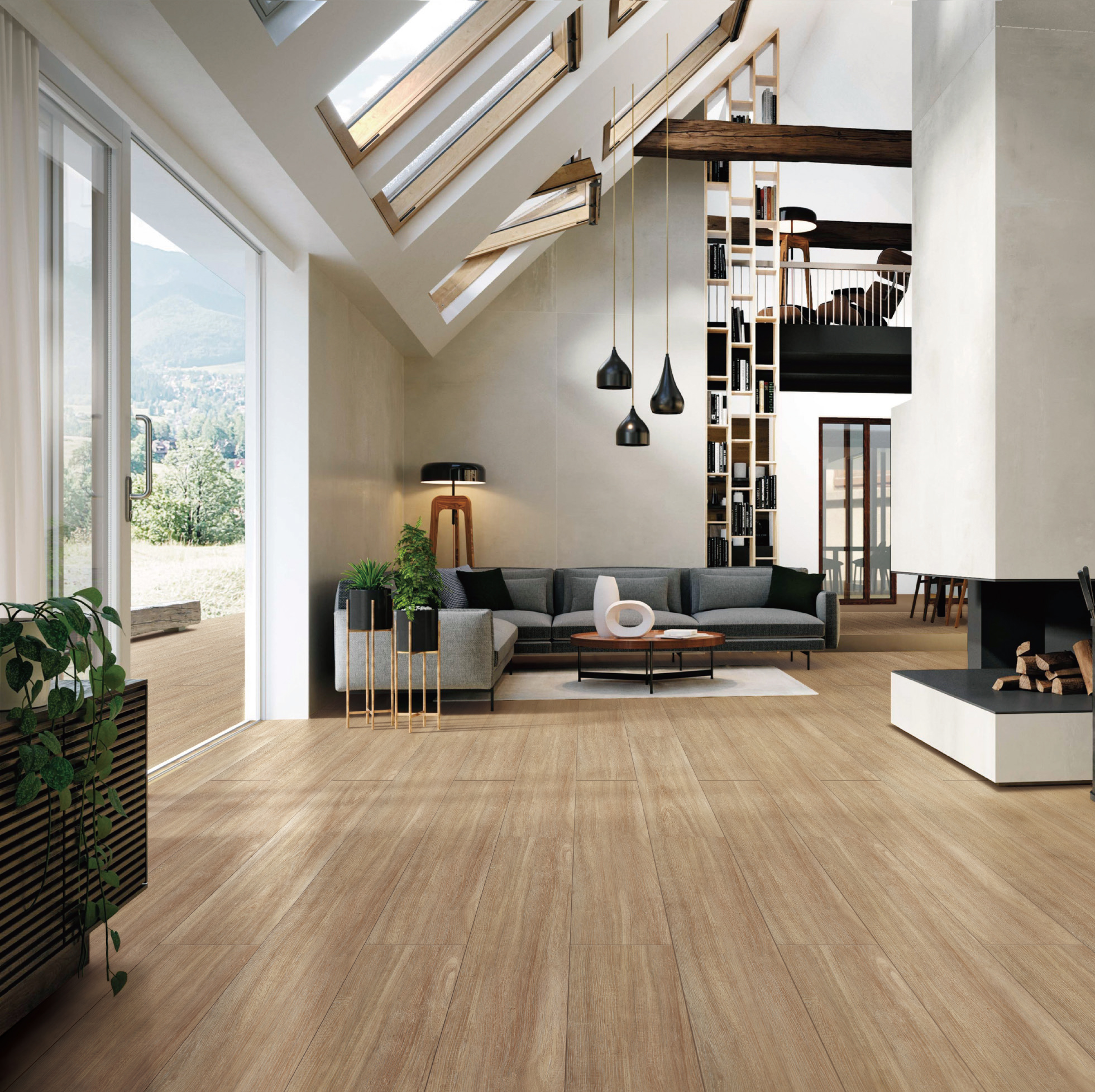 Китай, отличное бытовое напольное покрытие Unilin Click SPC 4 мм Interlock LVT, виниловый напольный ковер
