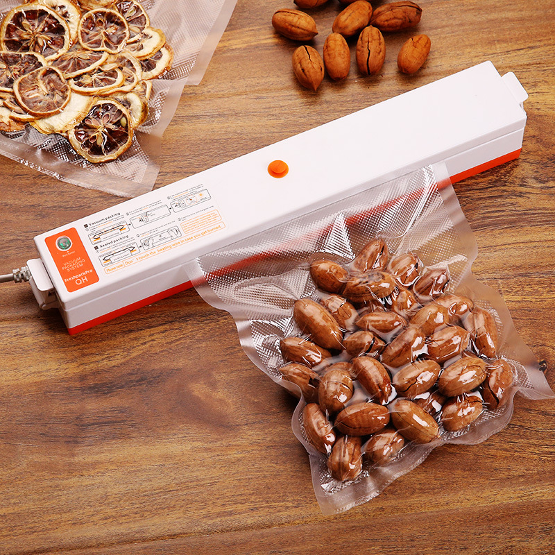 Household Portable Handheld Vacuum Food Sealer With Plastic Bag