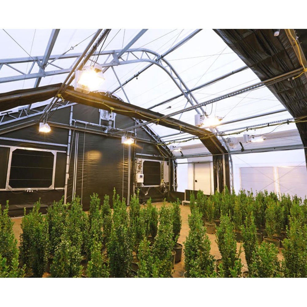 Promotional Various Durable Using Tomato Blackout Greenhouse Tunnel Fully Automated Light Deprivation Greenhouse