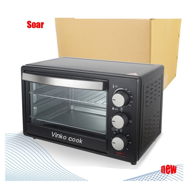 NEW 20L 1360W Mechanical Timer Control Portable Mini Electric Toaster Oven