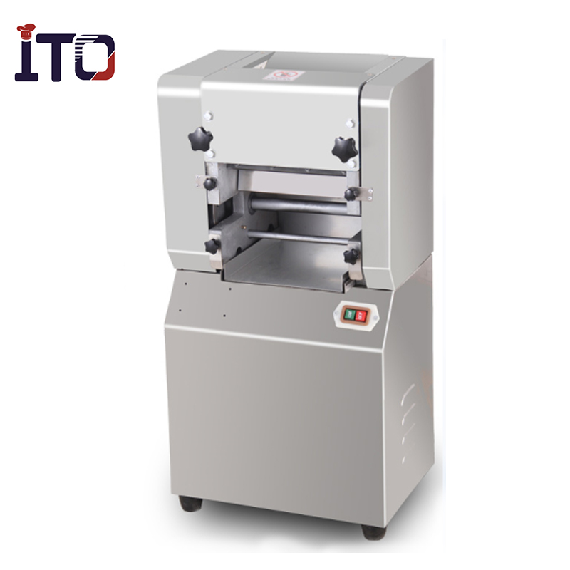 Commercial Electric Dough Press Machine, dough sheeter machine with cutter