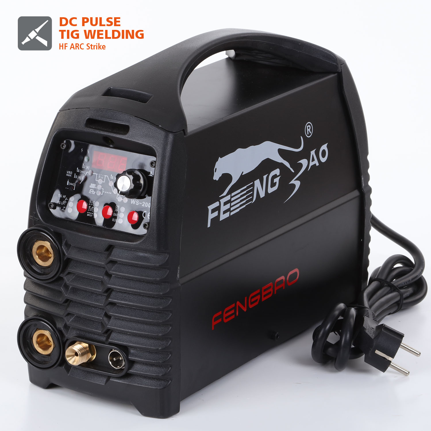 Однофазный сварочный аппарат 220 В mirco pulse tig 200 amp mma tig сварочный аппарат для сварки tig из нержавеющей стали