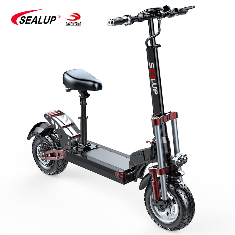 SEALUP Q22 внедорожный электрический скутер с сиденьем для взрослых t внедорожник 500 Вт 48 В Электрический скутер