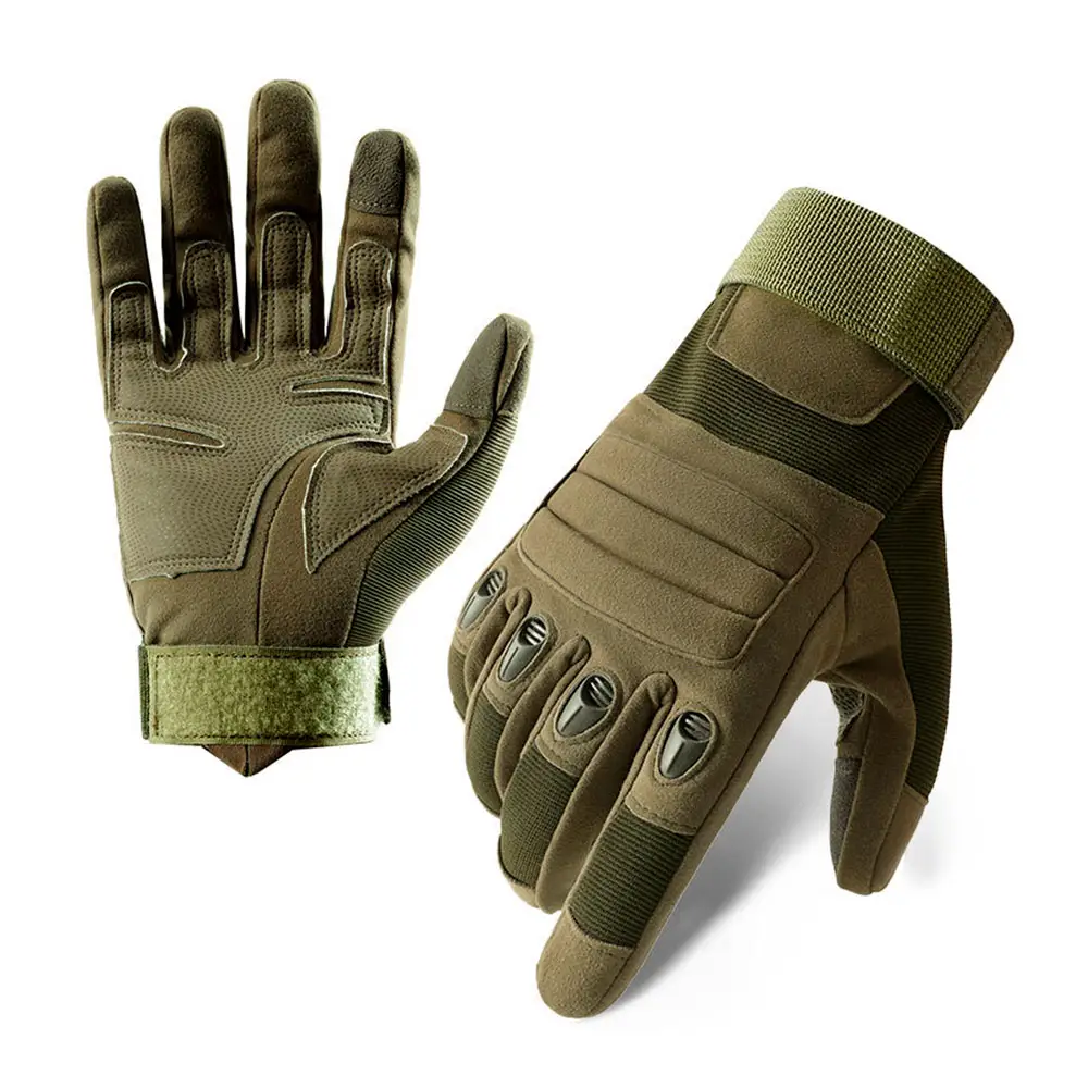 Touch Screen Tactical Gloves Full Finger Protection Training Safety Outdoor Patrol Gloves Sports Driving Motorcycle Gloves