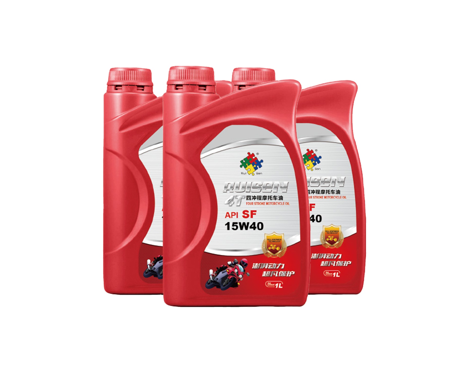 RUISEN Brand manufacturer SF 15W40 pedal tricycle motorcycle four stroke engine oil