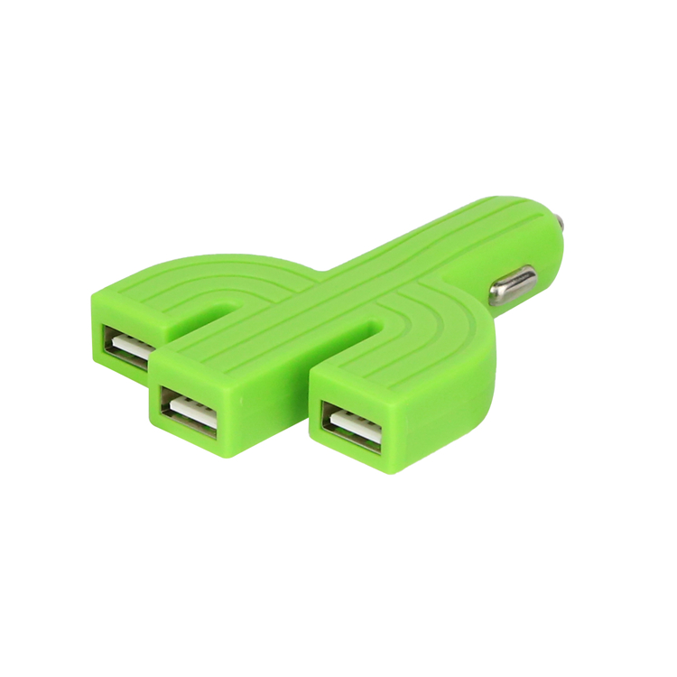 Зарядное устройство 3 в 1 с usb-портом и прикуривателем