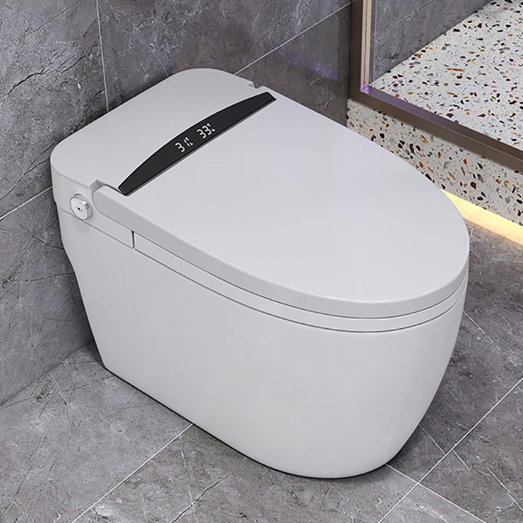 Full function cheap price american style bathroom electric wc automatic toilet bowl ceramic one piece intelligent smart toilet