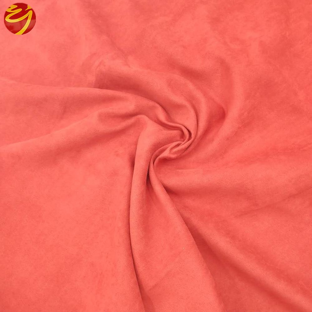 Wholesale Woven 100% Polyester Microfiber Suede Fabric