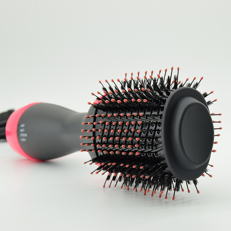 New Convenient Hot Air Brush Electric Comb Negative Ions curler Portable Hot Air Brush in Hair Straightener hair dryer brush