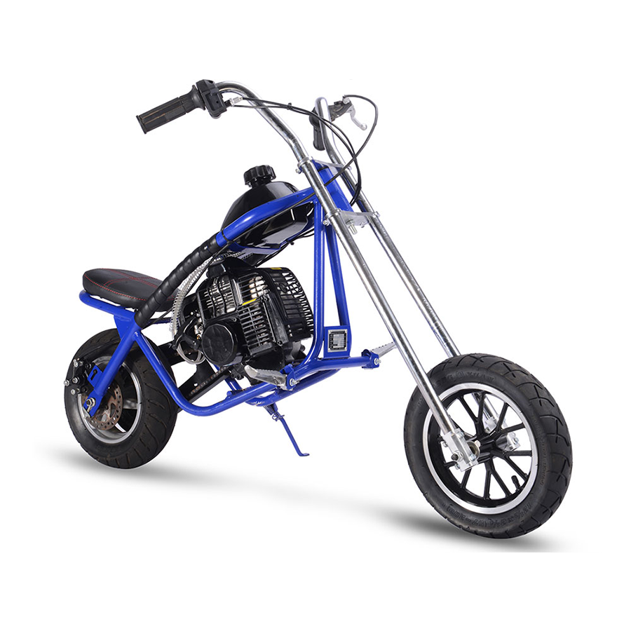 Cheap Chinese 2 wheels gasoline chopper motorbike 49cc gas chopper racing street used other Gas scooter
