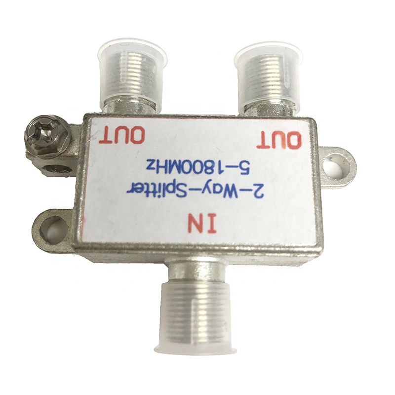 TOYOUMI High Quality Coaxial 2 Way 5-1800 Splitter Combiners Cable Switcher