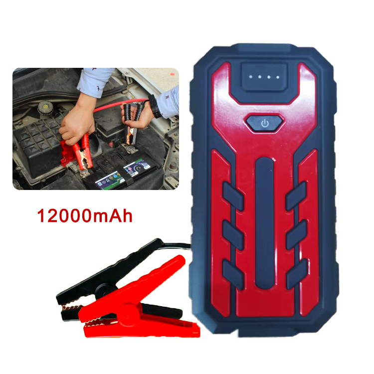 Многофункциональный аварийный аккумулятор LED CarJumper Starter, 12 В, 12000 мАч, внешний аккумулятор для автомобиля