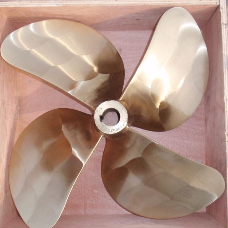 Marine Copper Alloy Propeller 4 Blades,Bronze Ship Propeller Diameter 500-8000mm,Bronze Cu1,Cu3