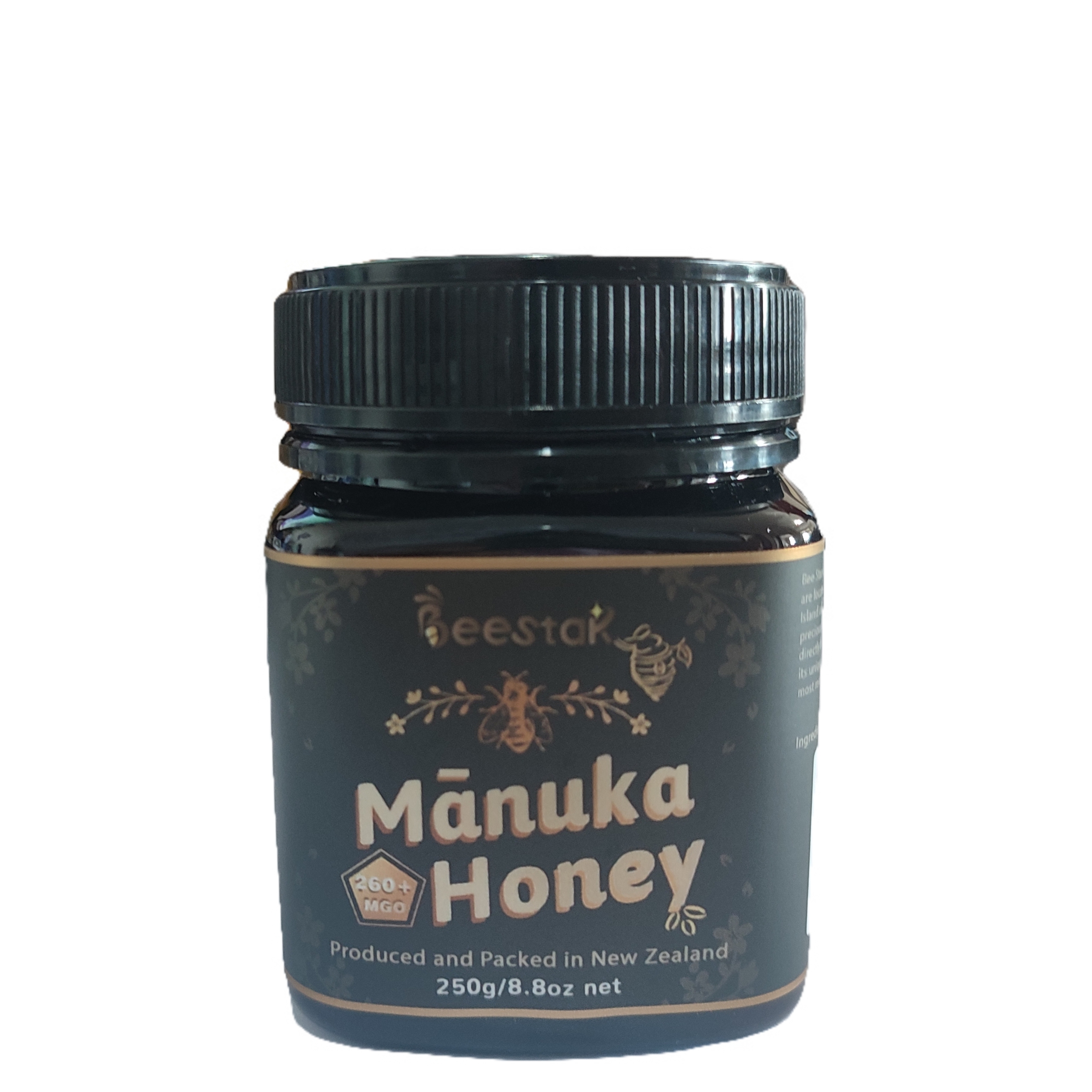 BEESTAR ODM/OEM Good Quality UMF10+ Manuka Honey MGO 260+ 250g Raw Bee Product Manuka Bee Honey for Beauty and Health