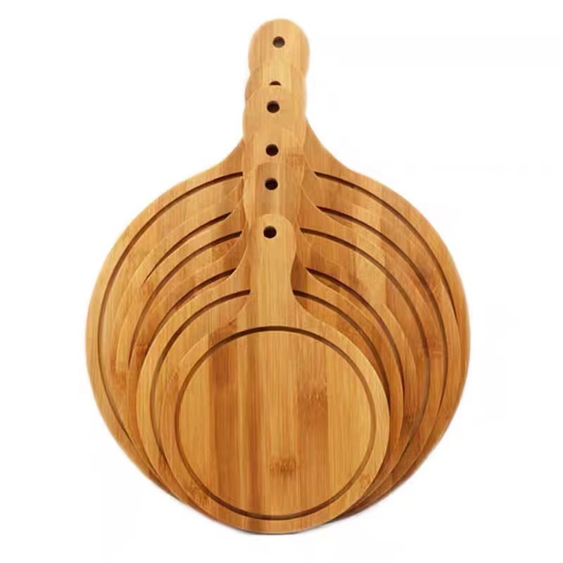 Astrologer advanced natural organic bamboo pallet cutting board perforated with grooves for pizza boards