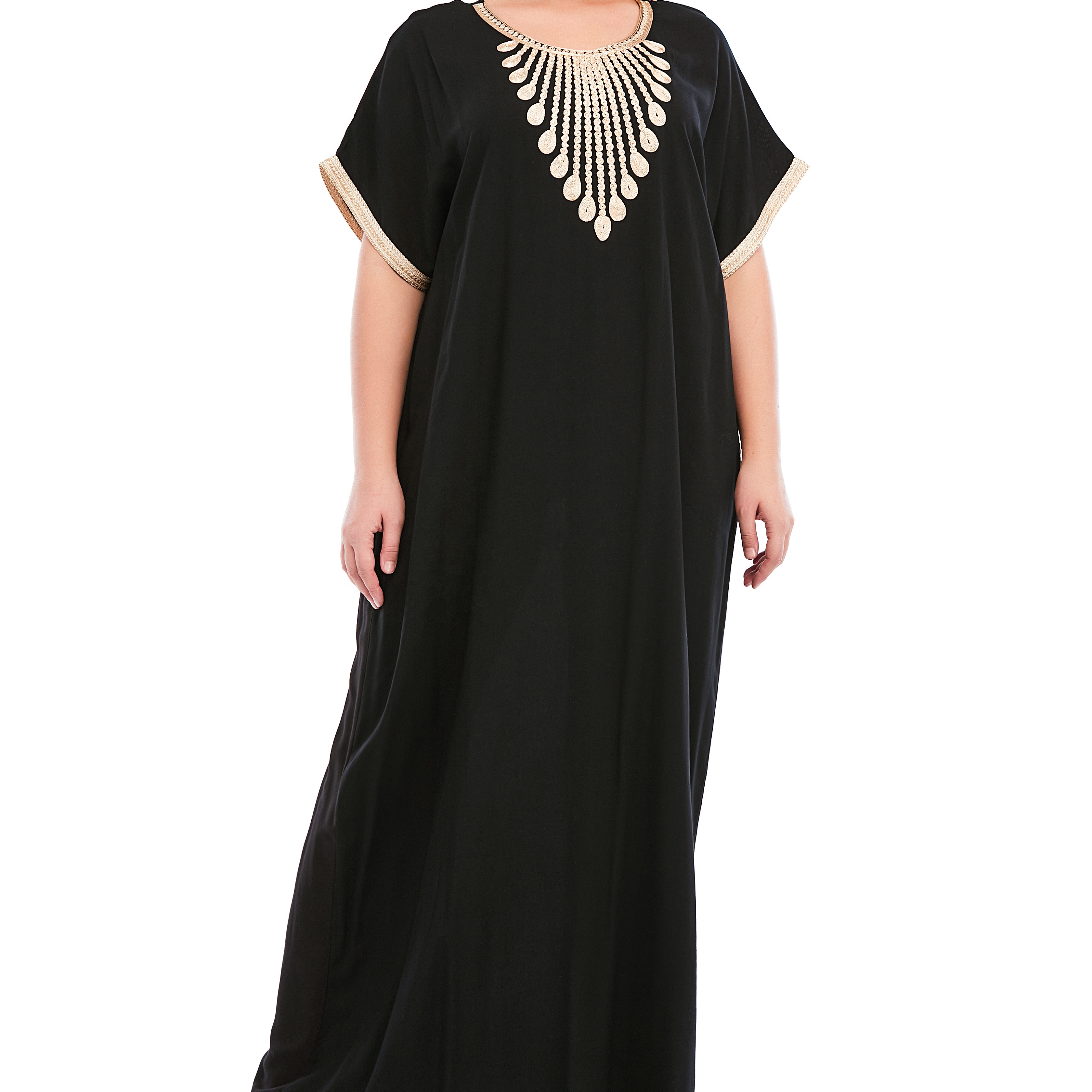 Hot sale African Muslim Long Dress traditional maxi summer 100% cotton Fashion dress kaftan Abaya Kaftan Africa robe