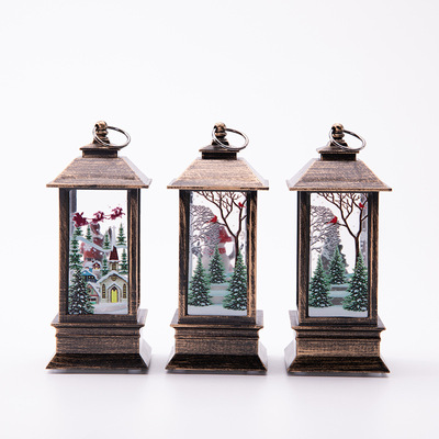 Bar Scene Layout Cafe Bar Portable Oil Lamp Decoration Decoration Christmas Oil Lamp
