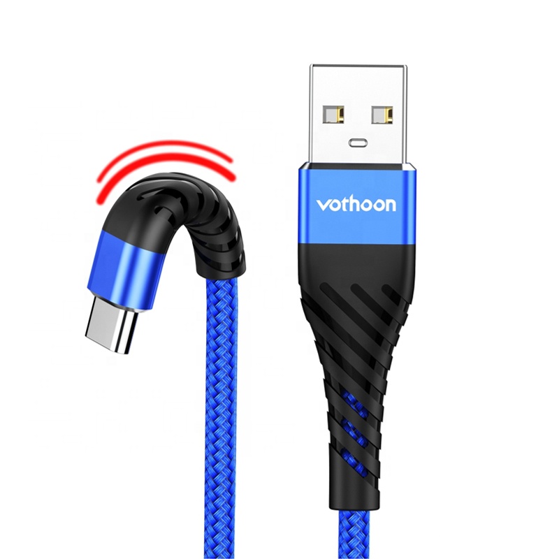 3A быстрой зарядки Usb кабель с нейлоновой оплеткой Высокое качество Micro кабель/Type C Usb 8 Pin Usb кабель для мобильного телефона зарядный кабель для передачи данных