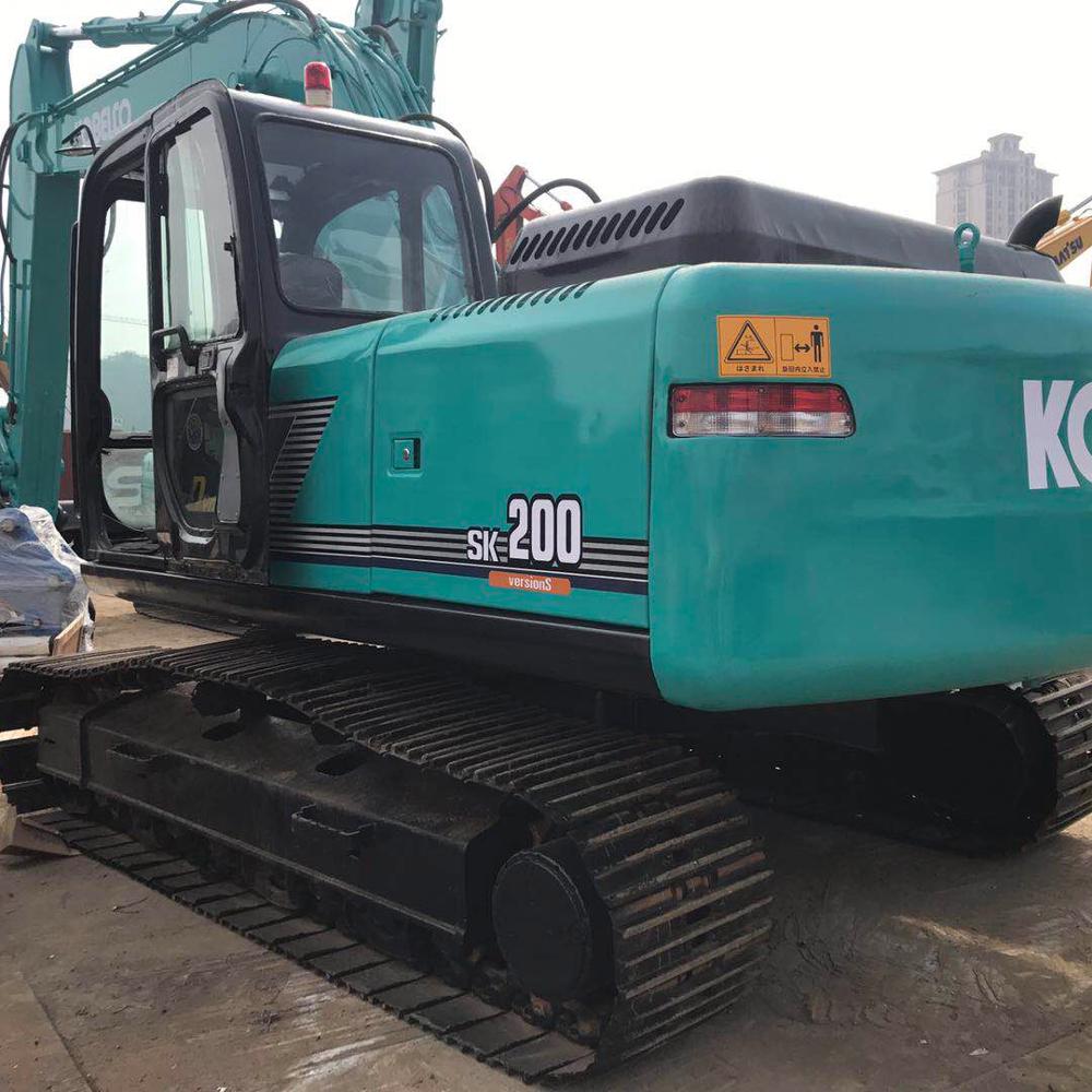 Б/у оригинальный японский Экскаватор Kobelco SK200