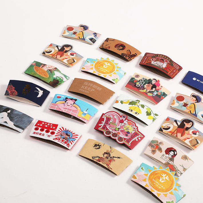 high quality paper cup fan 4oz -20oz printed personalized disposable paper cups insulated paper coffee cups