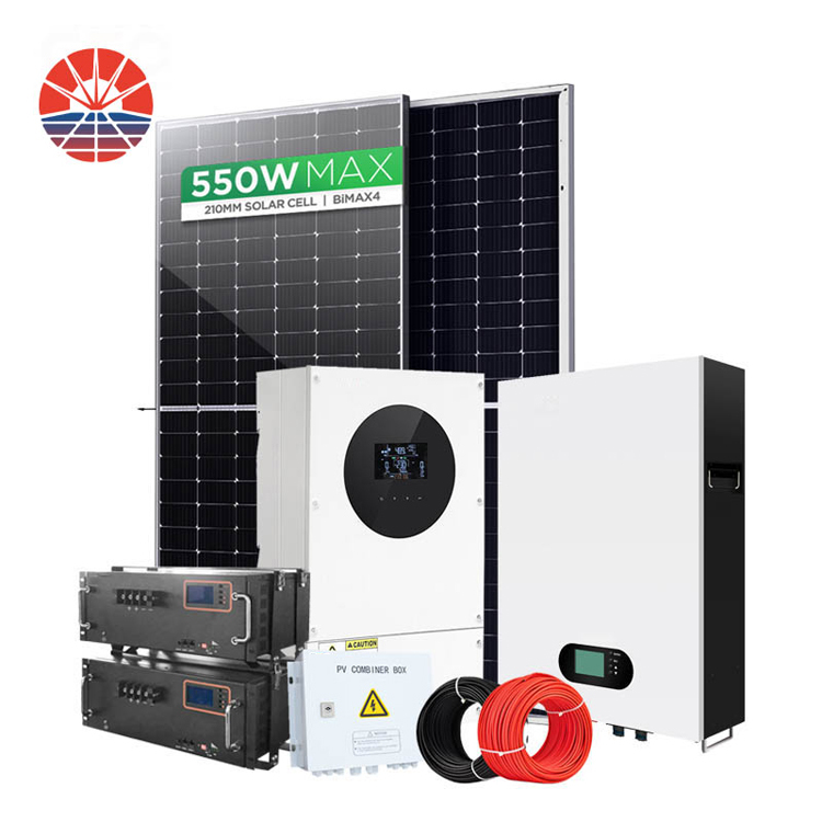 solar system package 10KW 15KW 20KW solar panel kit solar off grid system complete set