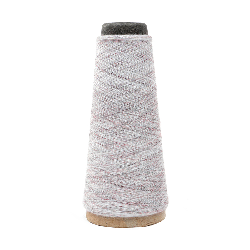 white and deep brown dyed color polyester yarn for sewing machinery