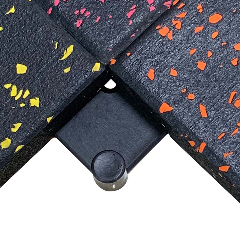 Outdoor 50mm Gym Tiles Rubber Flooring Rolls