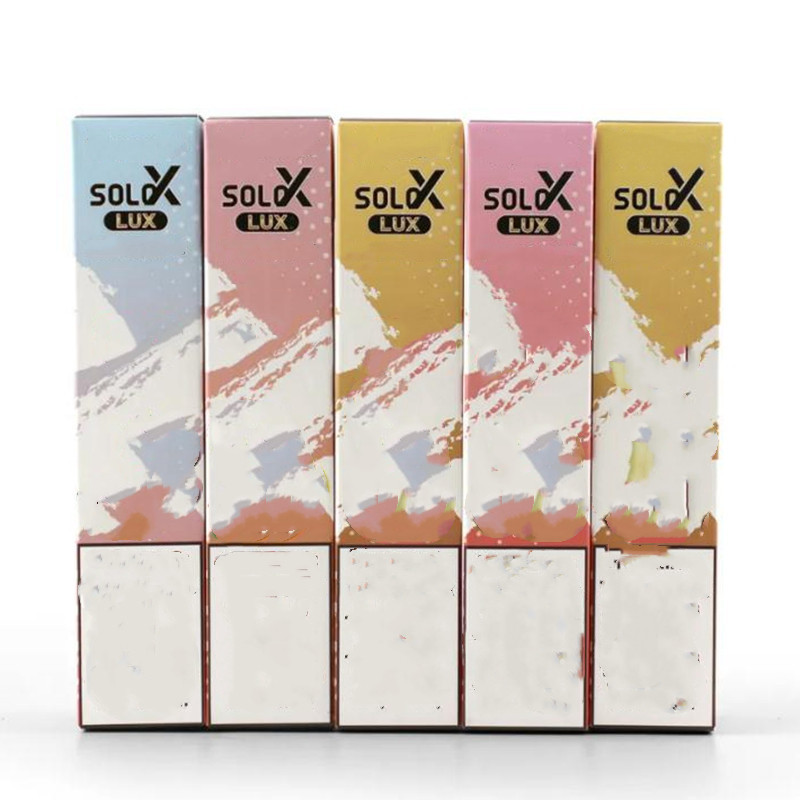 Solo X LUX 1500PUF Gift Box Xxl factory price 10 Different Colors plus packagking