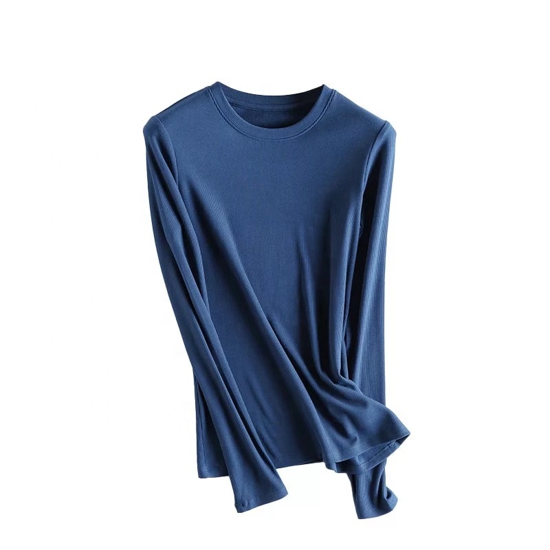 New mulberry silk thermal underwear brushed base wear top clothing fall winter