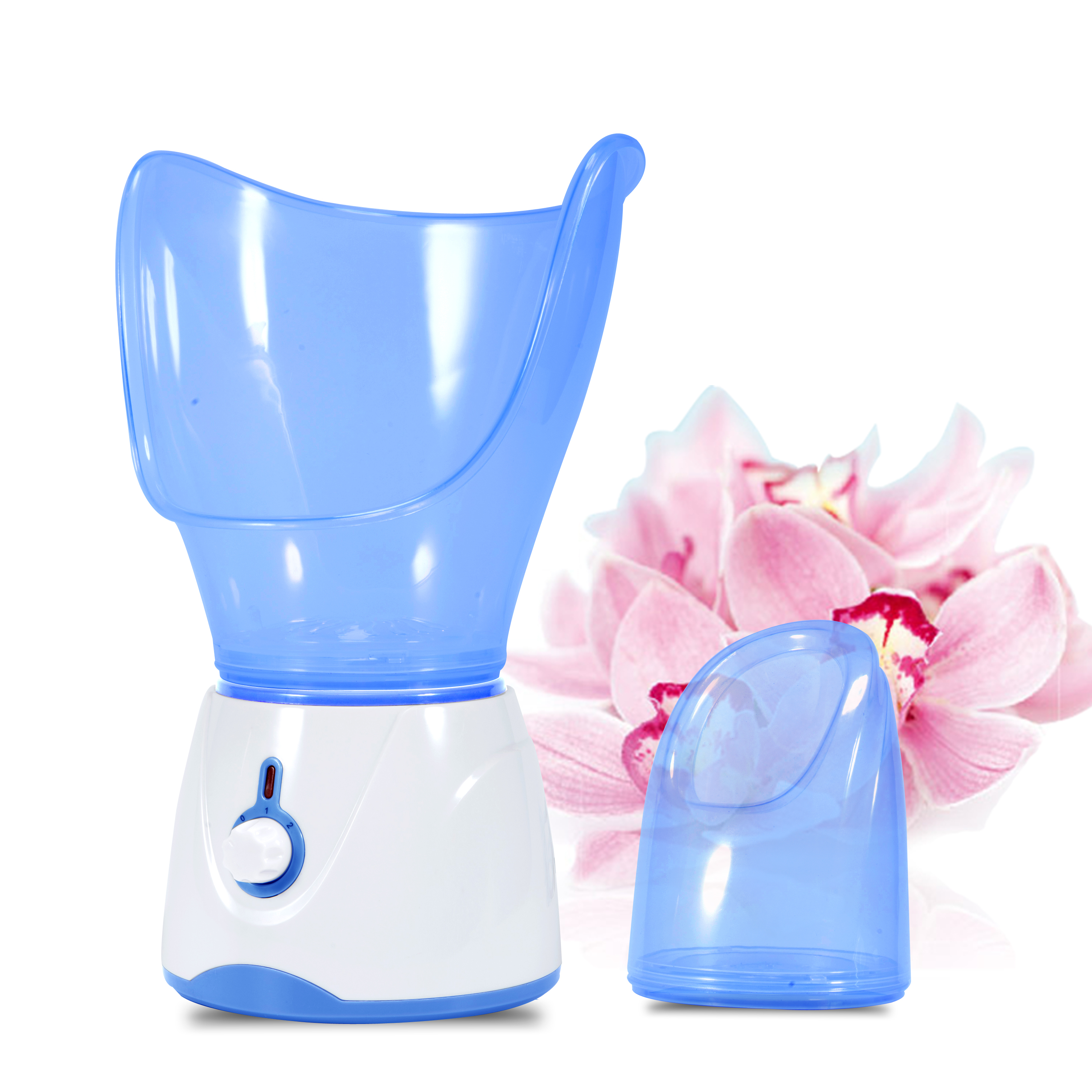 Professional High Quality Home Use Nano Ionic Mist Spray Warm Steam Stand Facial Steamer for Skin Moisturizing