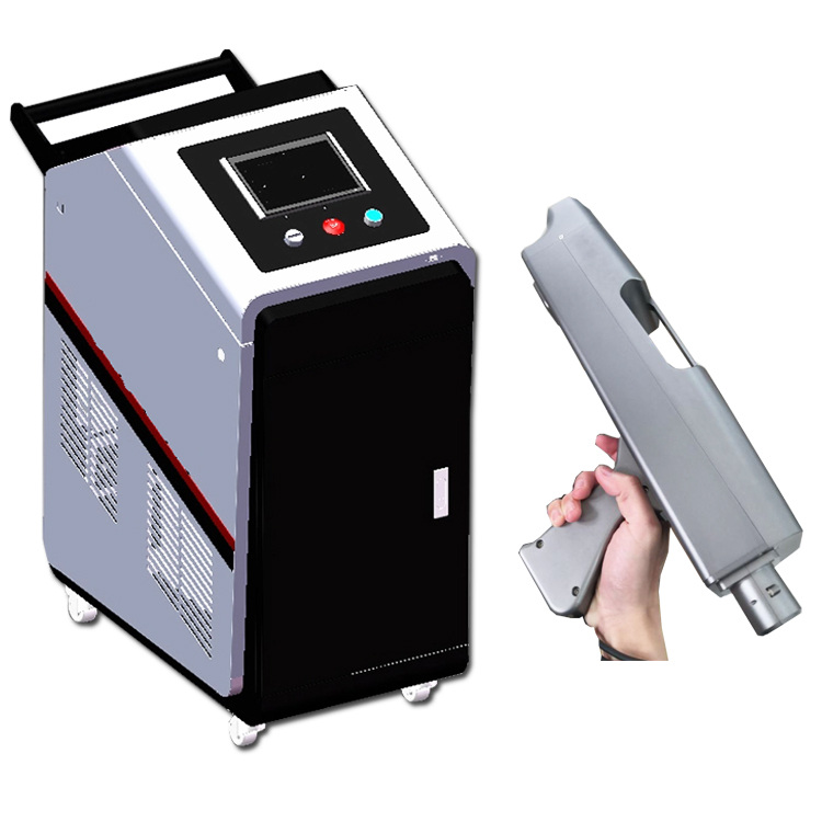 portable laser paint removal metal cleaning machine 100w 200w 500w 1000w rust cleaner