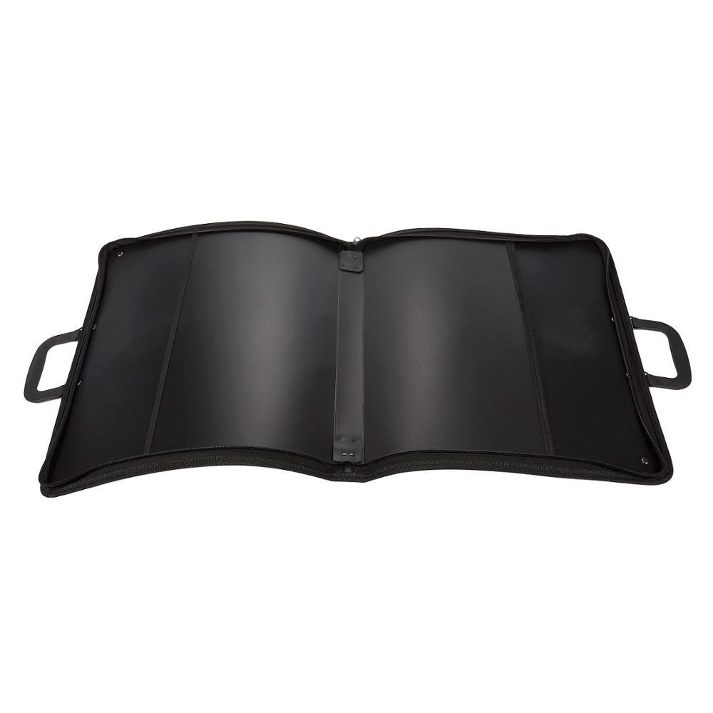 Plastic Cover artist large carrying case A3 A2 portfolio bag with shoulder strap