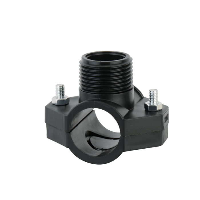 HIGH QUALITY KEXING IRRIPLAST Agricultural Irrigation Compression Fittings PP PN16 PN10 ISO CE PP HDPE Plastic Clamp Saddles M