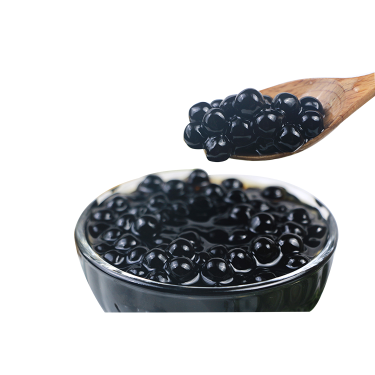 Factory Wholesale Price Black Premium Tapioca Pearls For Boba Tea Shop