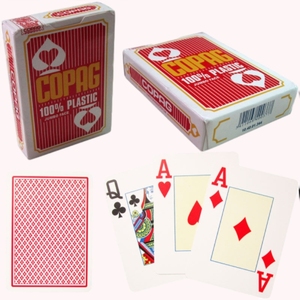 High Quality 100% Plastic Pvc Waterproof Polish Poker Card Board Game Playing Cards