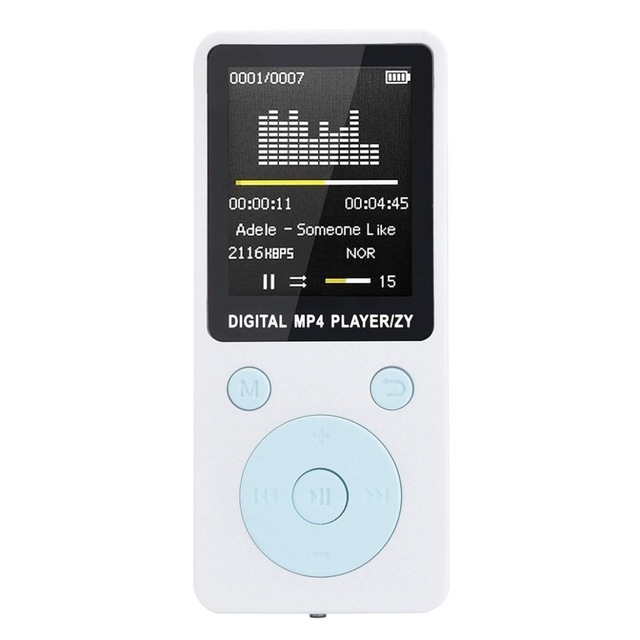 Портативный MP3 MP4 музыкальный плеер без потерь, FM-рекордер, плеер Walkman, мини-плеер с поддержкой музыки, радио, записи, MP3, TF-карты
