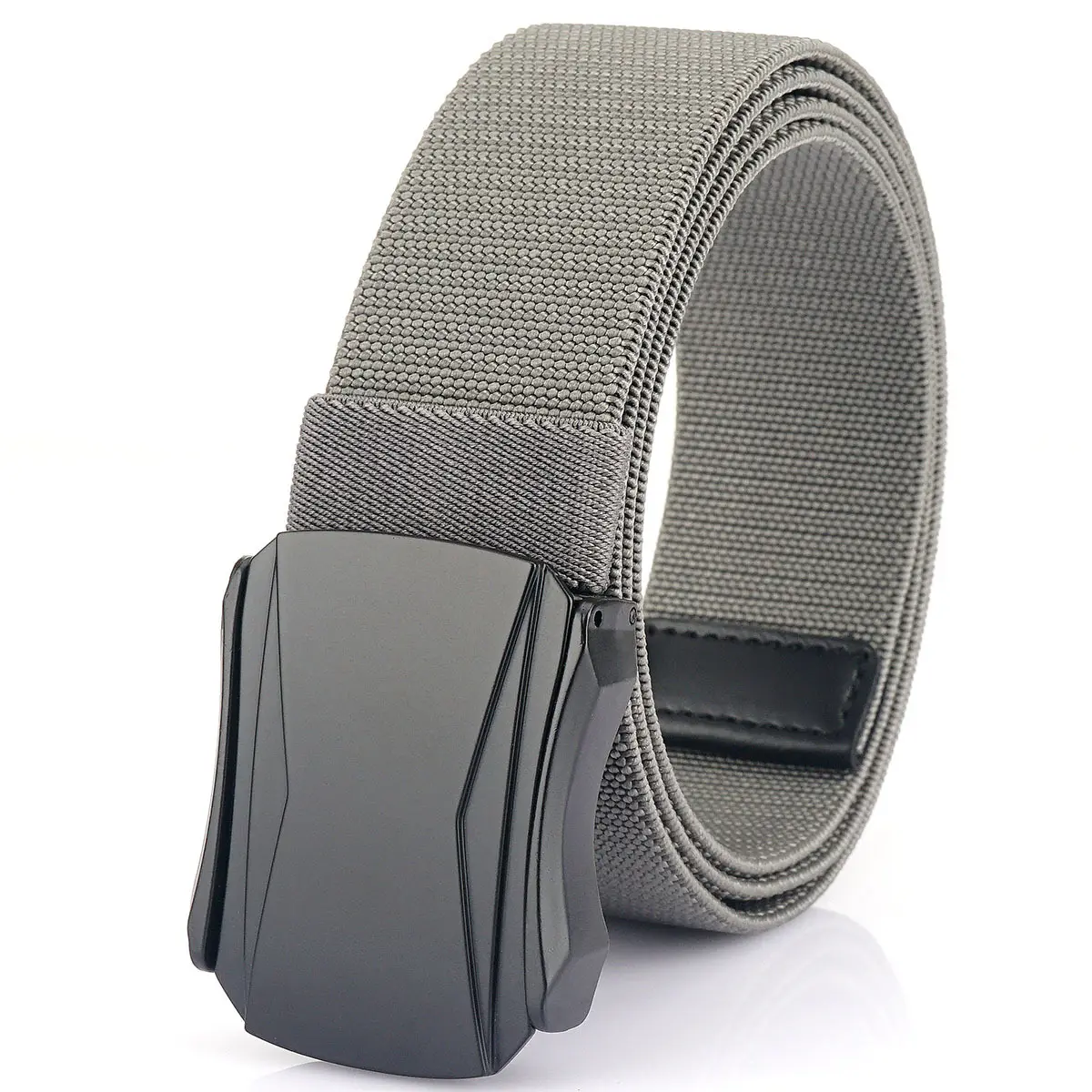 Nylon Outdoor Stretch Fabric Belt Male Mens Elastic Tactical Belt