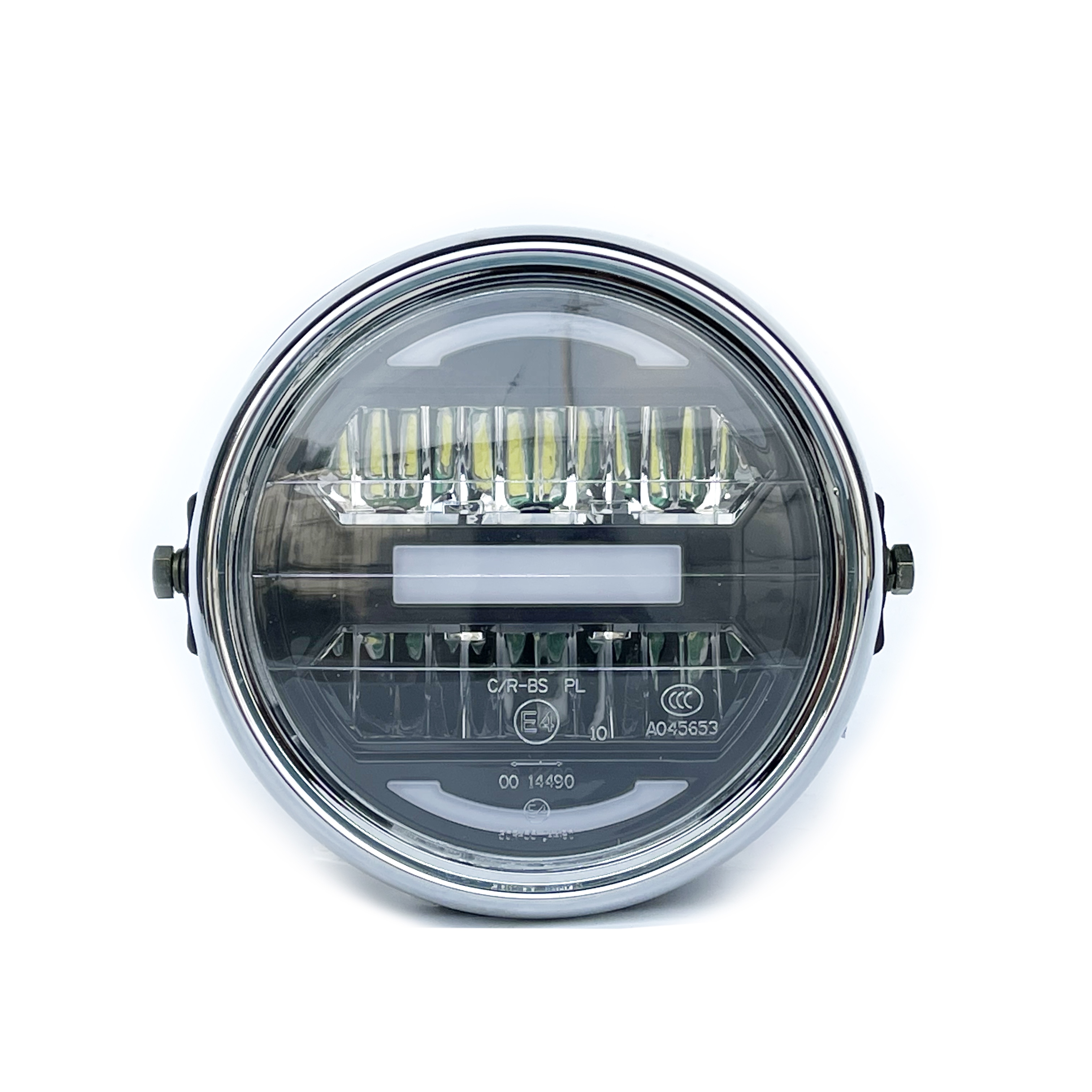 Super Brightness Motorcycle LED Headlight Bulb Lamp Angel Eyes 12V White Universal Power Piece Color Origin