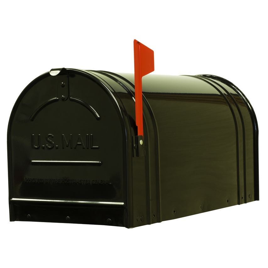 Residential use customized red recycle mail post box