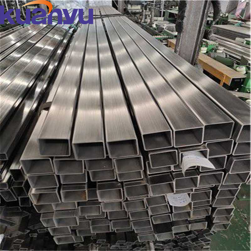 Квадратная прямоугольная труба из нержавеющей стали TP304 2205 316L 304