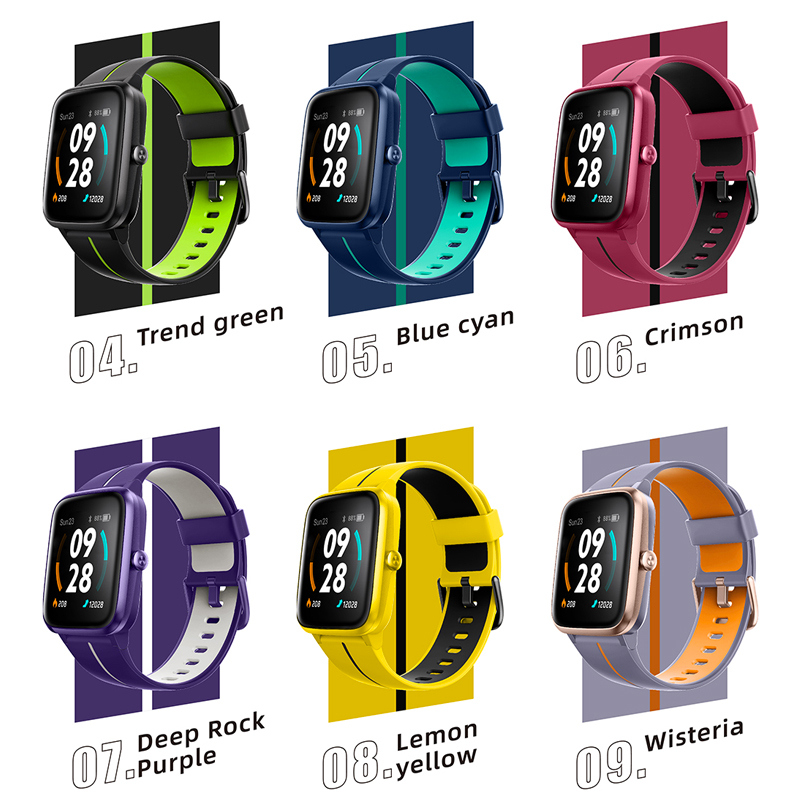 2021 new arrival GPS Smart Watch ID205G with Chip NRF52840 APP Veryfit pro Heart Rate Monitor GPS Sport Tracking