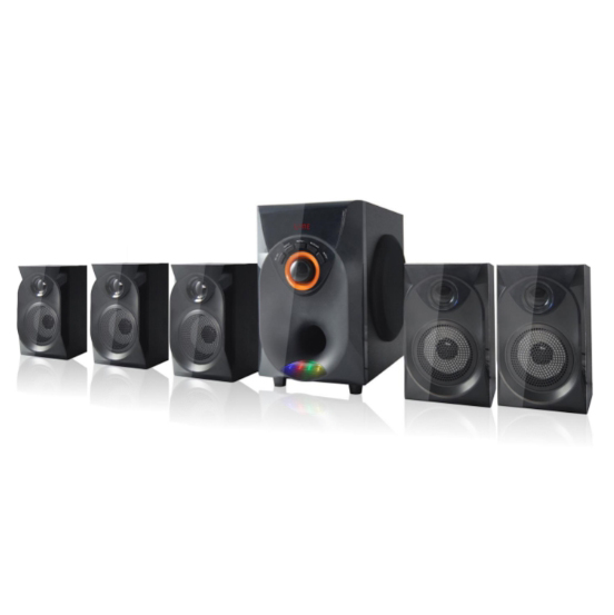5.1ch Hifi сабвуфер для домашнего кинотеатра, акустическая система, акустическая система с супер басами для домашнего кинотеатра, акустическая система с USB /FM/BT