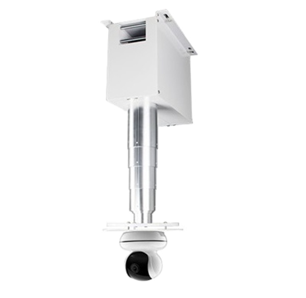 Camera Accessories Telescopic Ceiling CCTV Camera Lift wit Vertical Travel 1.5M Electric Ceiling Hidden CCTV Camera Mount