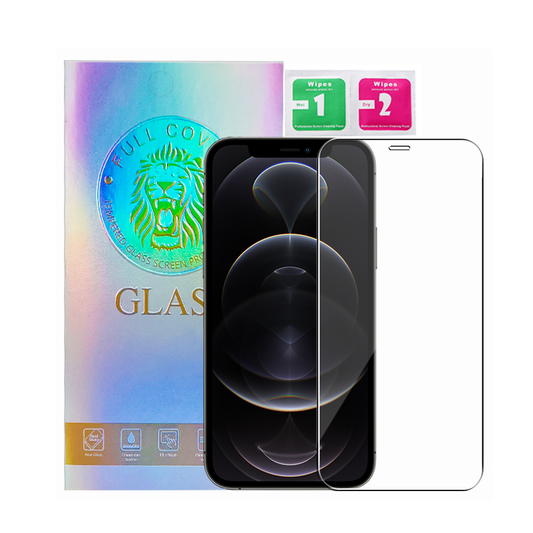 For iPhone X XR XS 11 12 Pro phone glass Screen Protector 1 pack 2.5D 9H Tempered Glass Film for iPhone Screen Protector