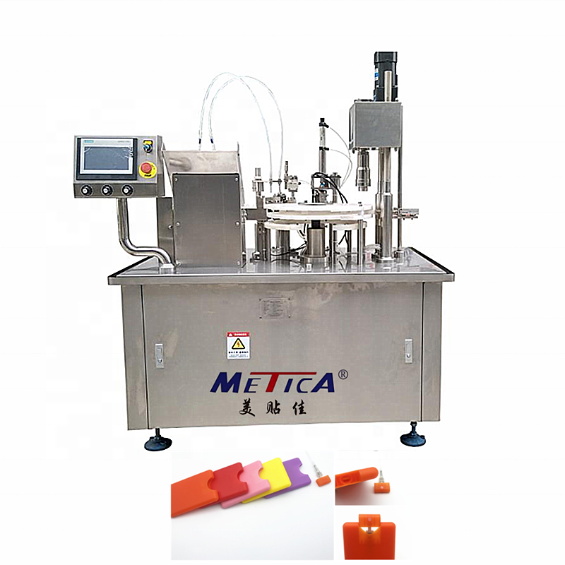 Hot sale 2-10ml spray filling machine automatic portable pocket card sprayer filling capping machine