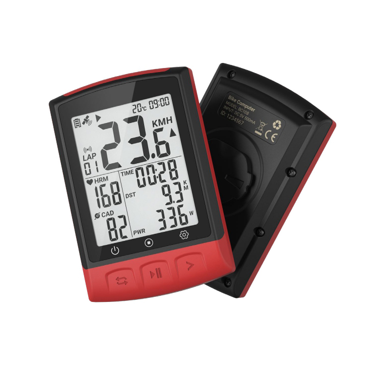 GPS велосипедный компьютер перезаряжаемый велосипедный компьютер MTB трекер с автоматической сенсорной подсветкой