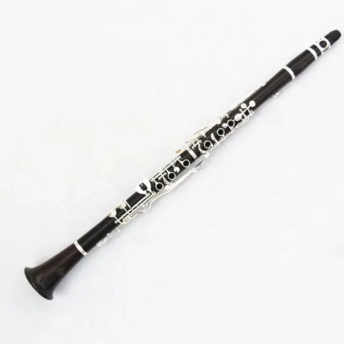 Chinese g clarinet good clarinet price silver plated ebony clarinet