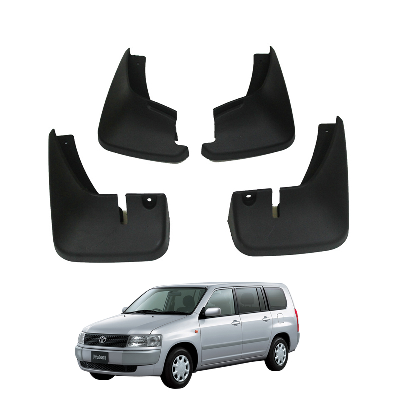 Car extior accessories body parts Splash Guards Fender Flares mudguard Mud flaps for Toyota PROBOX 2002-