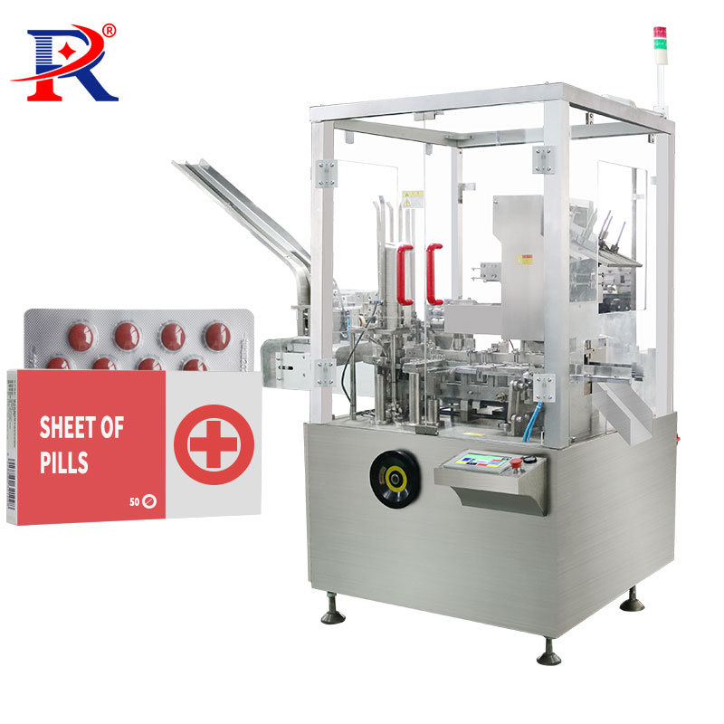 Fully Automatic Small Vertical Tablet Capsule Pill Blister Plate Cartoning Machine